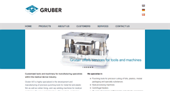 Desktop Screenshot of gruber.dk